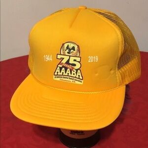 VINTAGE AAABA 75th Ann Johnstown PA ~ 2019 Foam w Mesh Hat Baseball Cap SnapBack